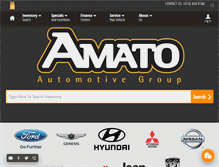 Tablet Screenshot of amatoauto.com